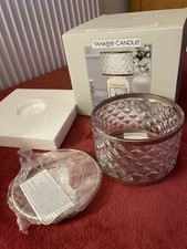 Yankee Candle Langham large shade and tray BNIB