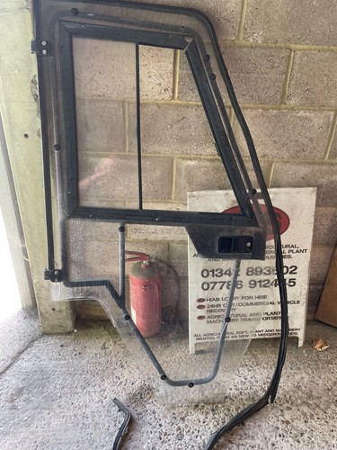 Cab door with perspex - with,