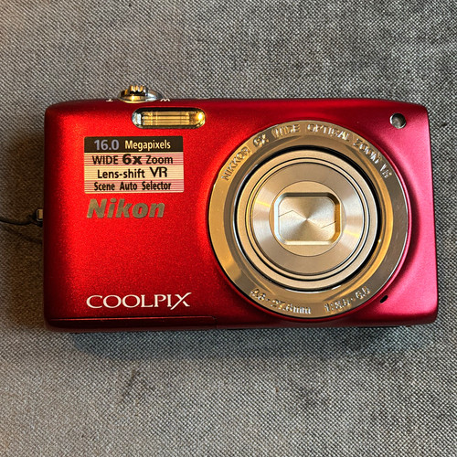 Nikon coolpix s2750 red - nikon,