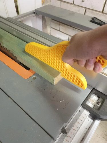 Table saw push stick router - push,