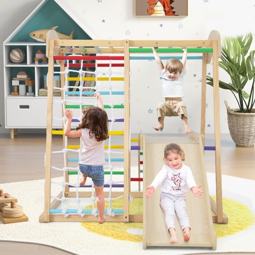 Wood jungle gym - 6, in