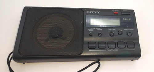 Vintage sony icf m350l 3 - -,