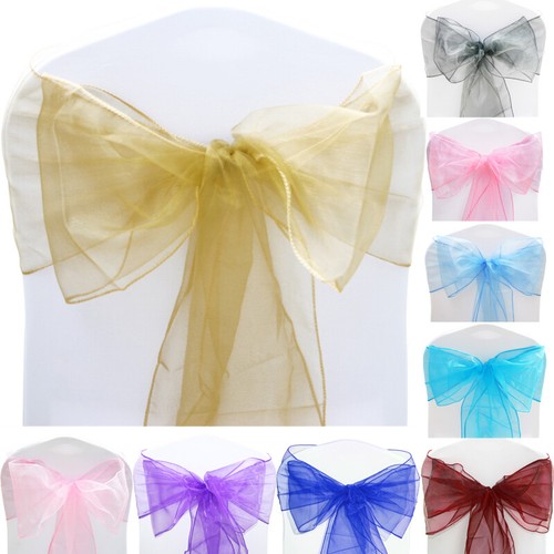 Tts 100pcs 22x280cm organza - 22x280cm,