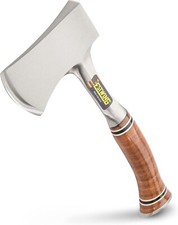 Estwing E14A Sportsmans Axe Leather Grip Hand Chopping Compact Axe With Sheath