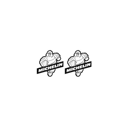 Michelin man sticker 2 - man,