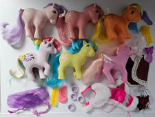 6 G1 Hasbro My Little Pony