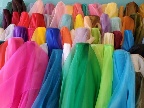 Japanese plain organza fabric - organza,