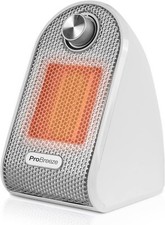 Pro Breeze Mini Heater - 500W Ceramic Fan Heater - Overheat & Tip-Over Protect