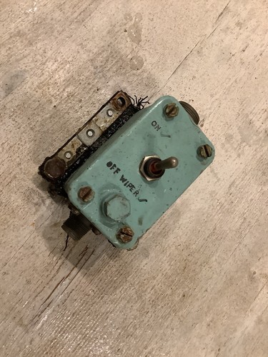 Wiper switch for - for, cvrt