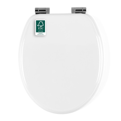 Beldray wooden toilet seat - wooden,