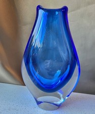 Skrdlovice Blown Glass Vase