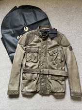 BNWT Belstaff Speedmaster Leather Jacket,trailmaster,panther RRP£1395