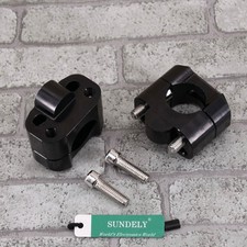 UK CNC Black HandleBar Fat Bar