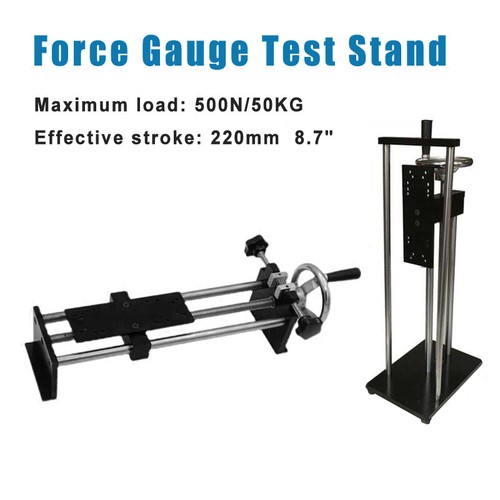 Horizontal force gauge test - horizontal,