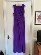 COAST PURPLE MAXI DRESS DRAPED