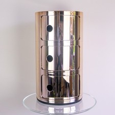 Kartell - Metallic Gold Castelli Componibili Container - r.r.p. £260