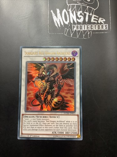 Yugioh scarlight red dragon - yugioh,