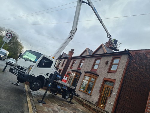 Cherry picker hire - picker, preston