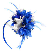Flower Feather Hair Fascinator