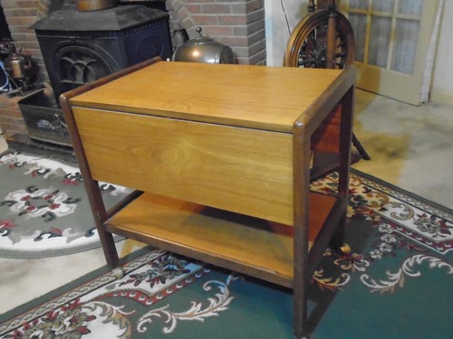 Teak vintage drinks - a,