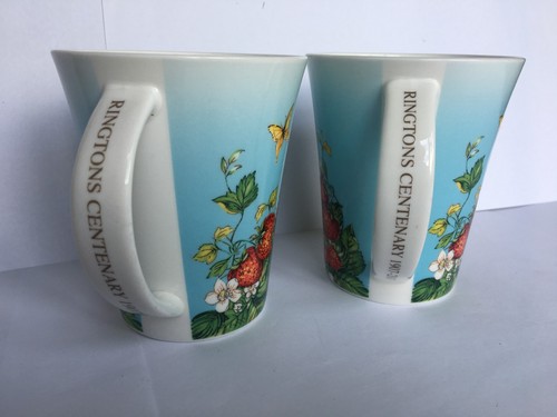 Pair ringtons centenary tea - pair,