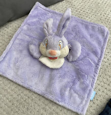 DISNEY THUMPER BUNNY RABBIT LILAC COMFORTER SOFT BABY TOY BLANKIE BAMBI PLUSH