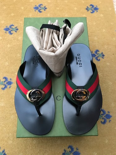 Gucci sandals leather shoes - leather,