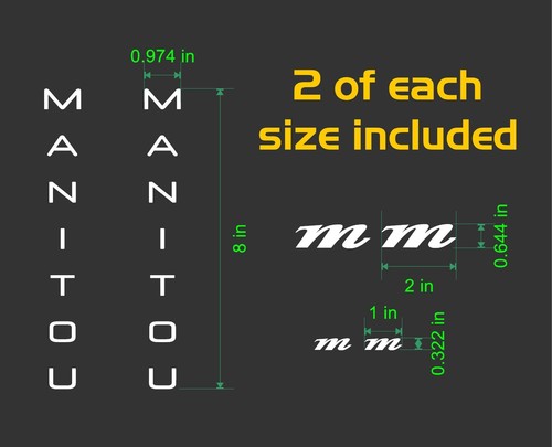 Custom manitou decal set - custom,