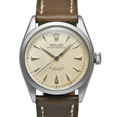 Rolex semi bubble - rolex, back