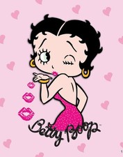 638956 Betty Boop Kiss Pink