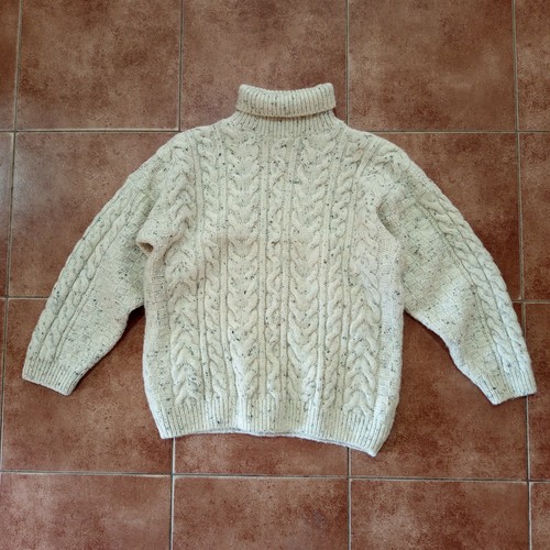 Vintage aran fisherman - aran, sweater