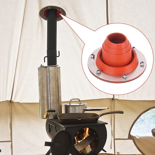 Large bell tent - tent, stove