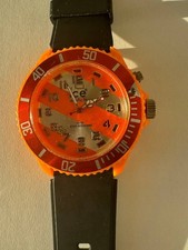 Ice Watch quartz orange diver