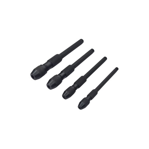Piece pin vise set - 4-piece, handheld