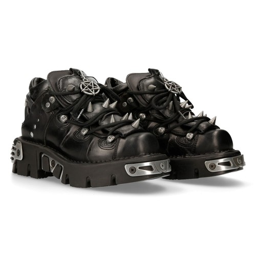 New rock 110 metallic boots - rock,