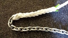 12mm 3 strand white nylon