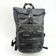 Timbuk2 Tactical Backpack | Black Roll Top MOLLE Laptop Compartment | Urban Backpack