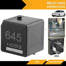 Relay 645 Fuel Pump Multifunction For Audi A4 A6 VW Passat Jetta Golf 4H0951253A