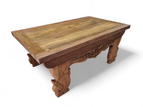 Solid teak wood - solid, table
