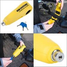 Oxford LeverLock Motorcycle Motorbike Security Alarm Yellow ( LK302 )