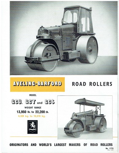 Aveling barford gcs gct - gcs,