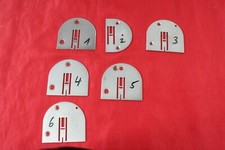  Sewing Machine VERITAS/NAUMANN Original Zig Zag Stitch Plates  