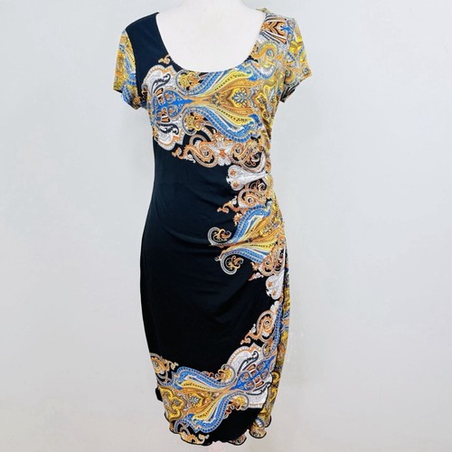 Joseph ribkoff black paisley - joseph,