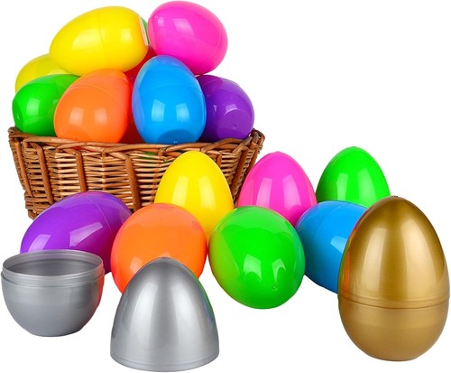 Pieces plastic eggs - plastic,