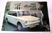 SUNBEAM Imp De Luxe Car Sales Brochure #1002/EX/LHD 1/108/25