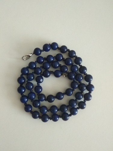 Beautiful 6mm dark - 6mm, blue lapis