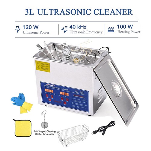 Digital ultrasonic cleaner - 3l,