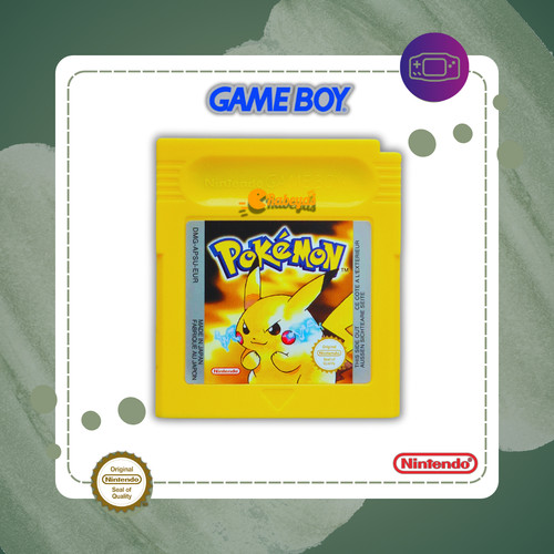 Pokémon yellow version - yellow,