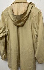 Women’s Wippette Yellow Raincoat Size M Full Zip Waterproof Jacket  Hood