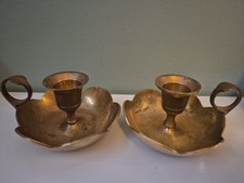 Vintage Pair Brass